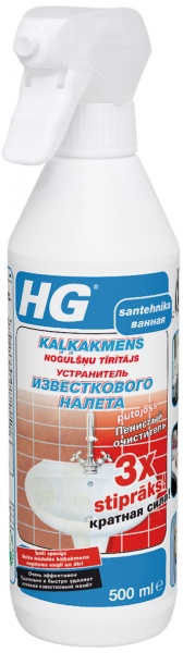 HG kaļķakmens nogulšņu tīrītājs 3x stiprāks 0.5 l